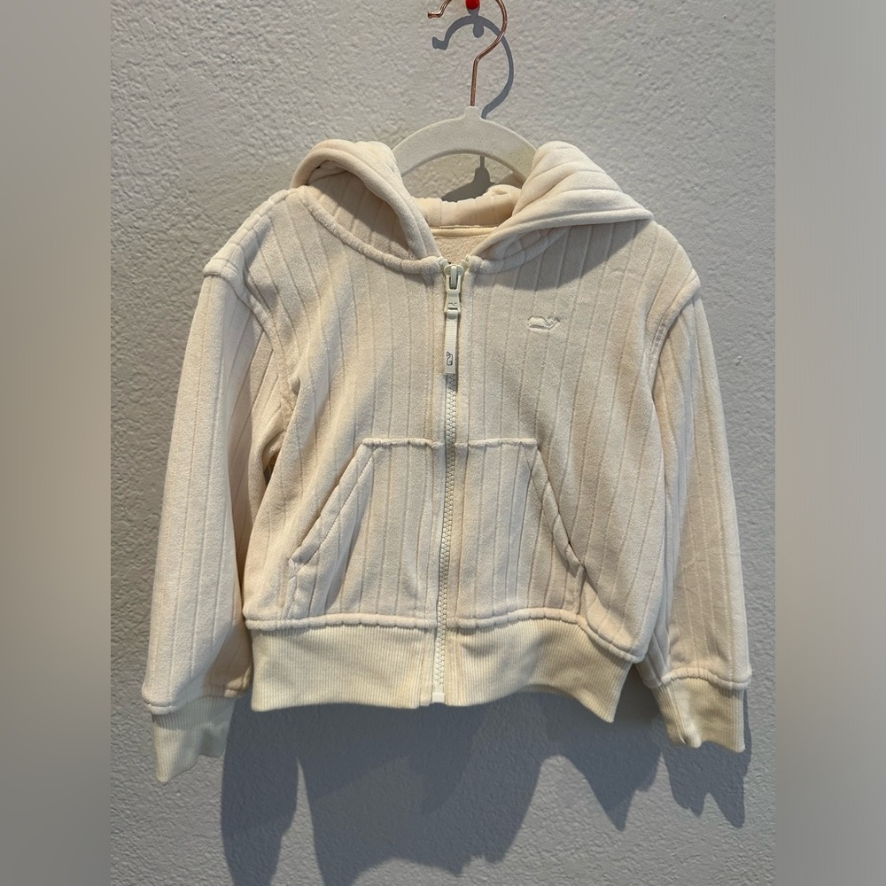 Toddler - Vineyard Vines Velour Full Zip Jacket